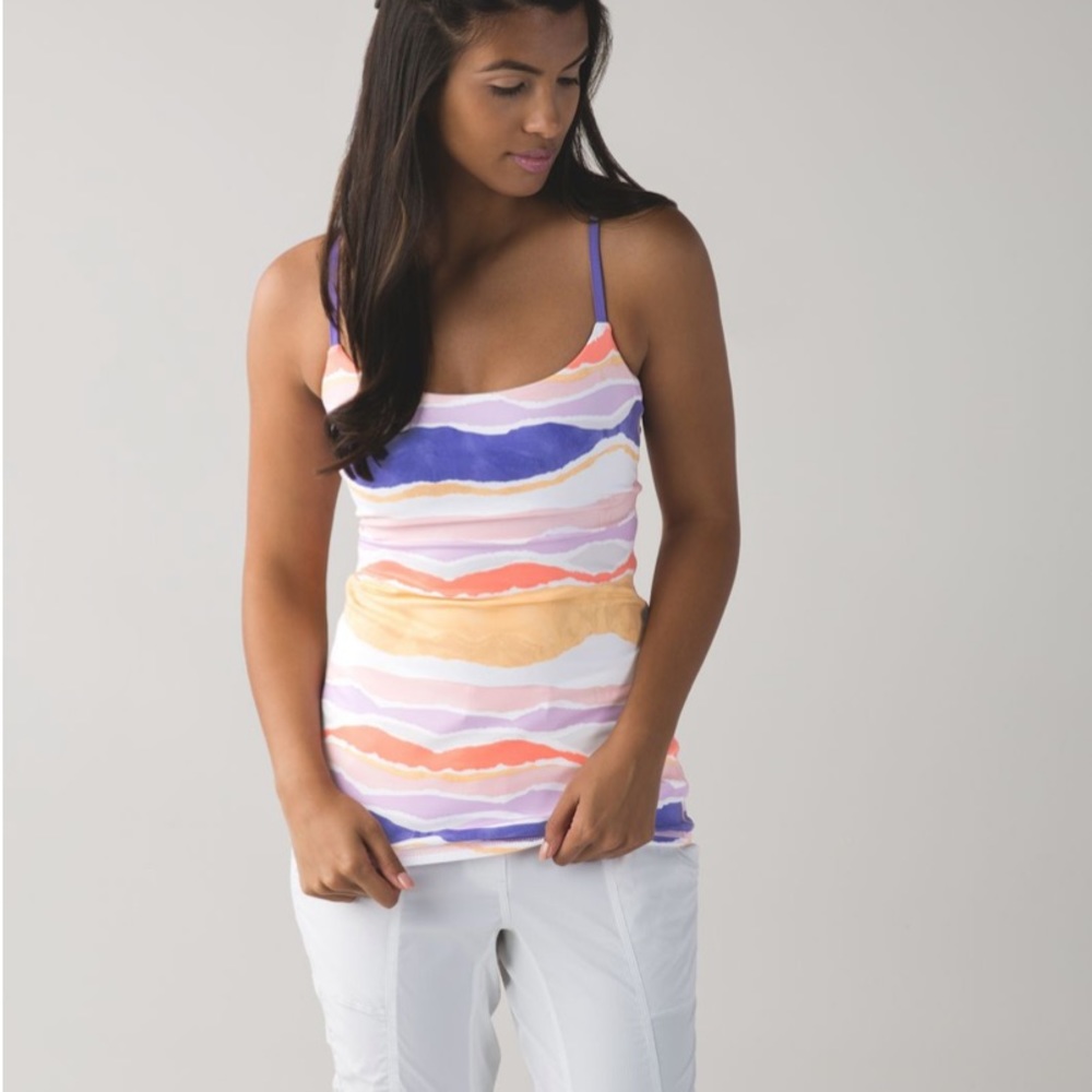 Lululemon dancing warrior tank top